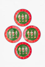Nutcracker Melamine Plate Set of Four