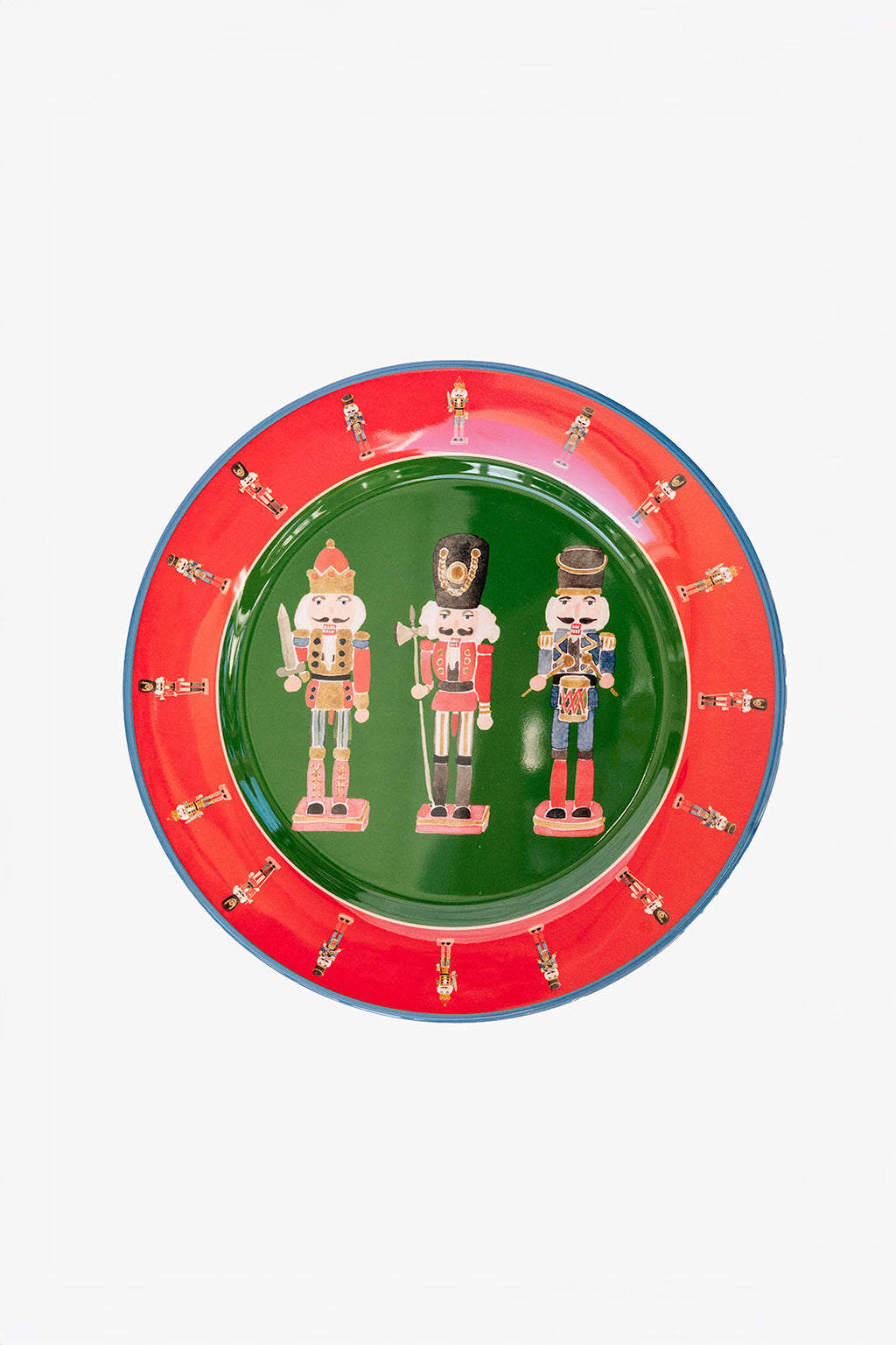 Nutcracker Melamine Plate Set of Four