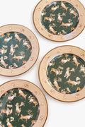 Caribou Melamine Plate Set of Four