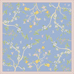 Blue Chinoiserie Scarf