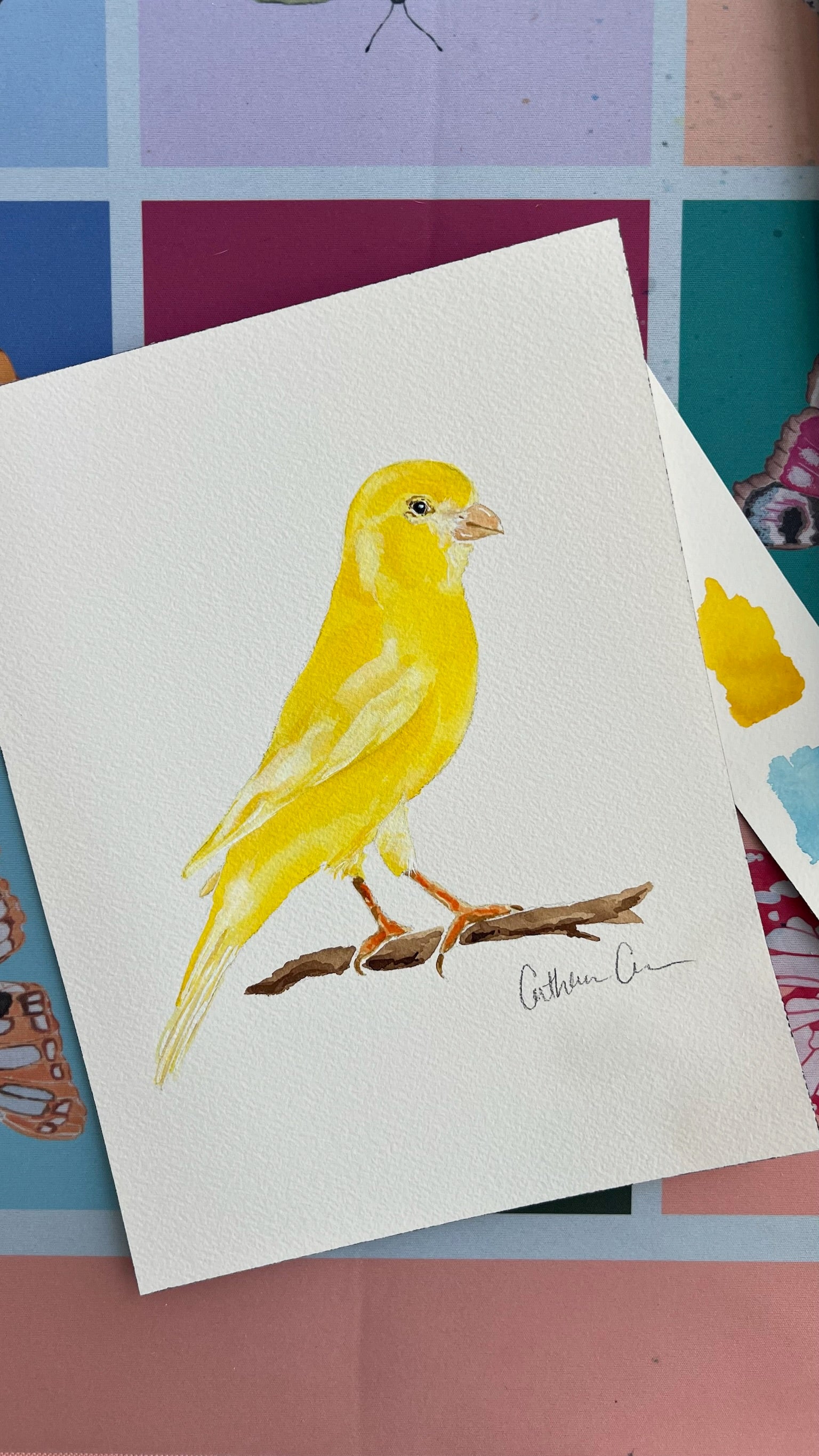 Canary - Original Painting