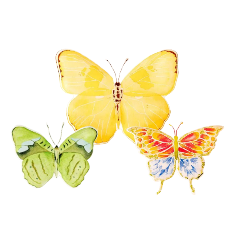 The Catherine - Butterfly Acrylic Art Block Bundle