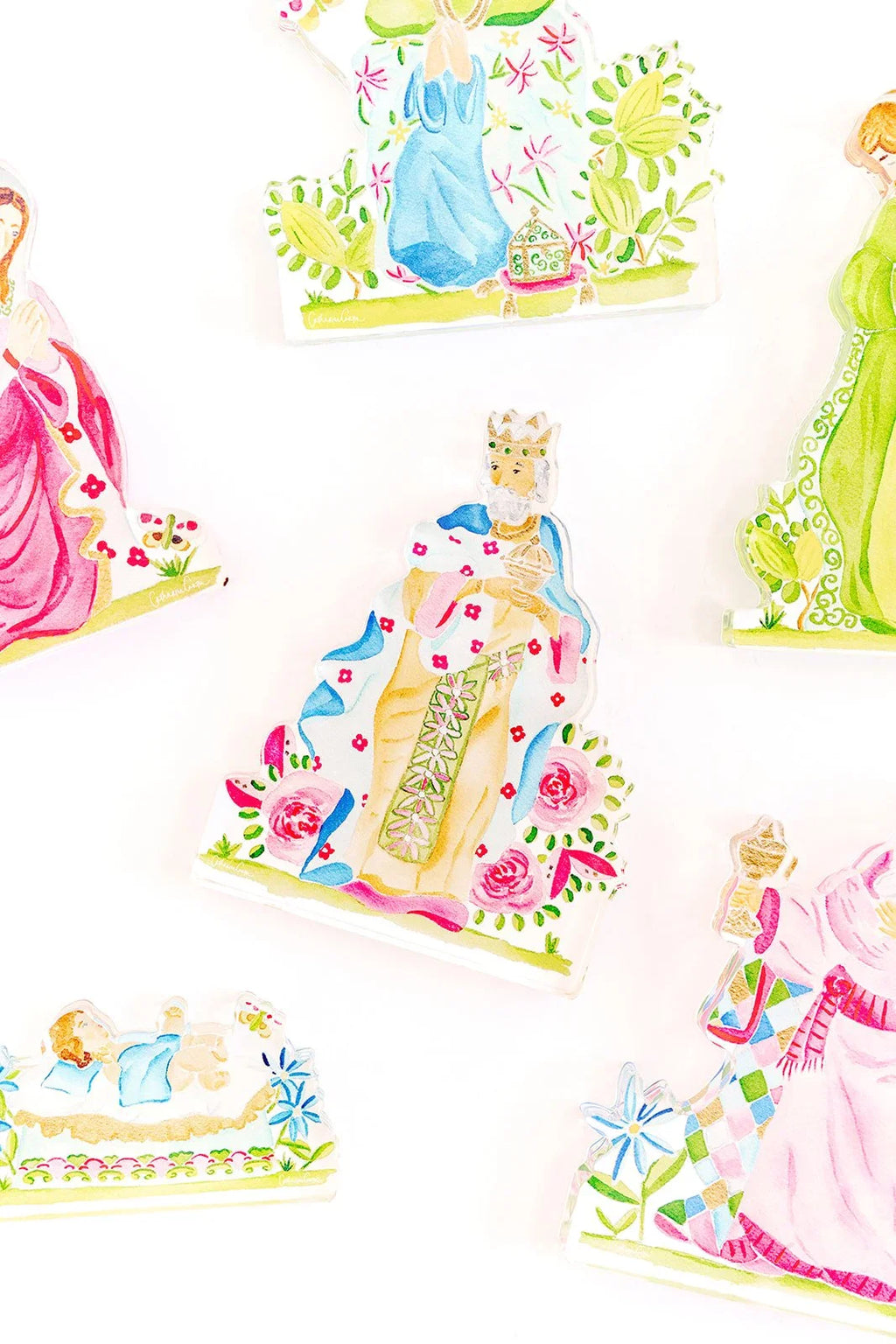 Acrylic Nativity Set - Wise Men