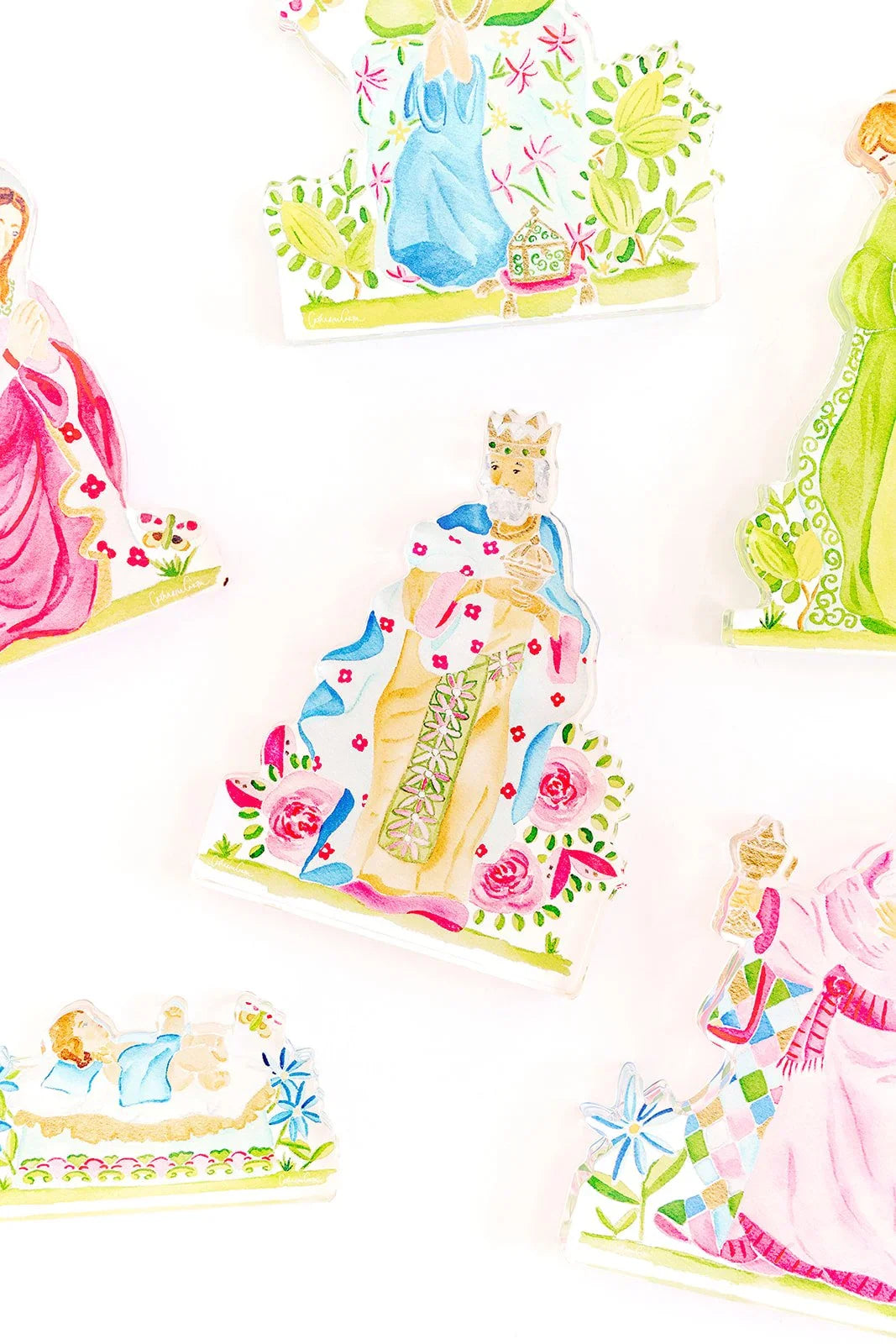 Acrylic Nativity Set - Wise Men