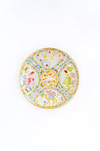Rose Medallion Nativity Porcelain Plate