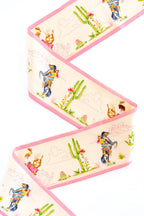 Rodeo Cowgirl Silk Ribbon Scarf