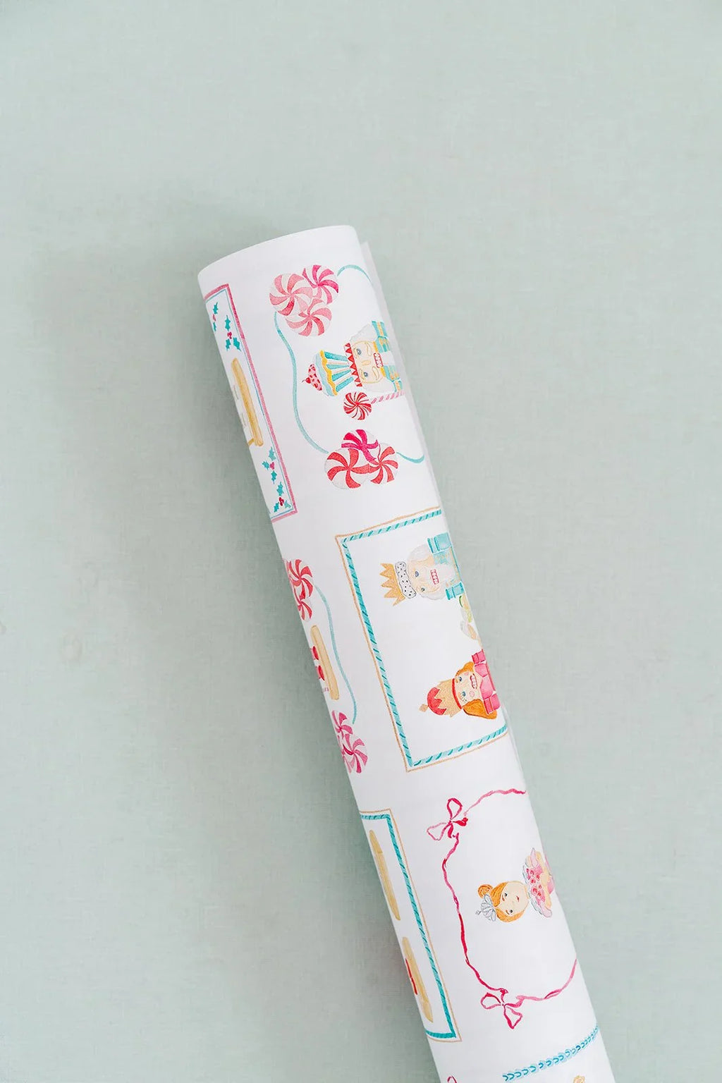 Gift Wrap - Pastel Nutcrackers
