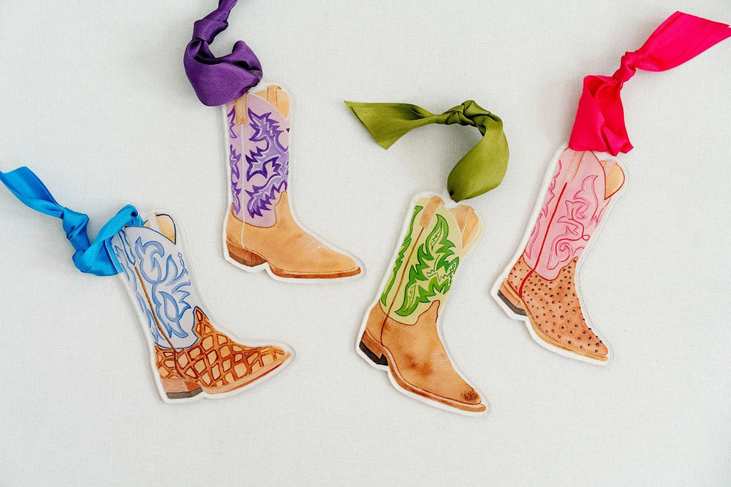 Boot Ornament - Green
