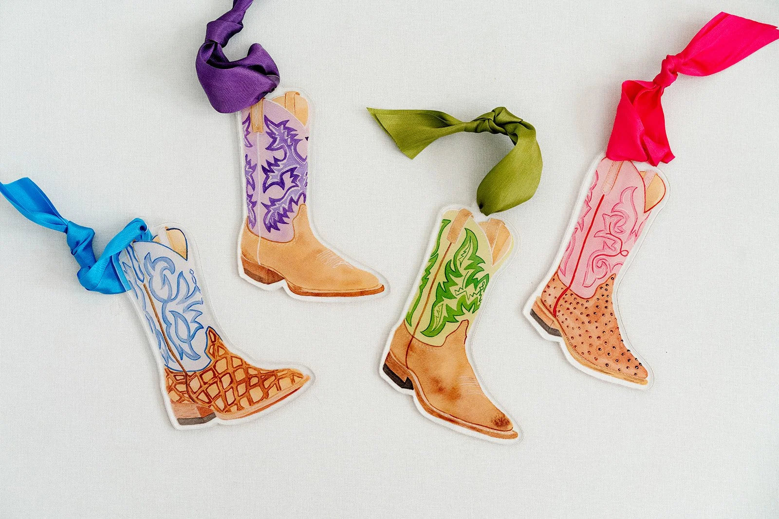 Boot Ornament - Green