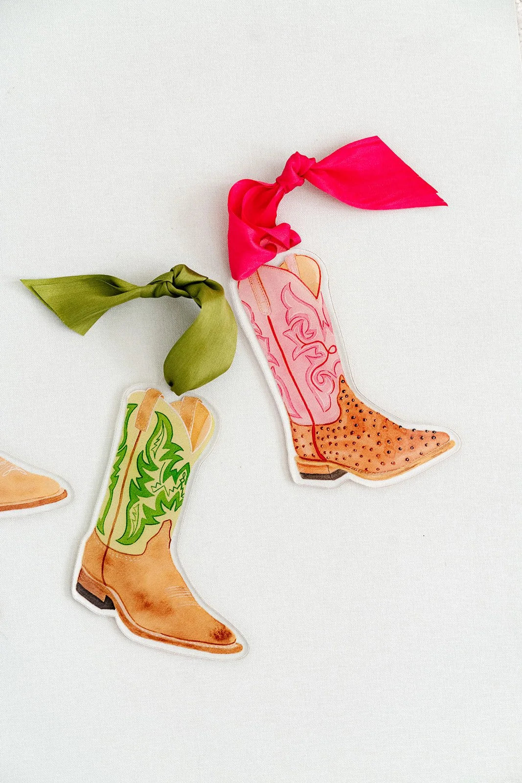 Boot Ornament - Green