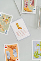 Boot Playing Cards with Acrylic Box