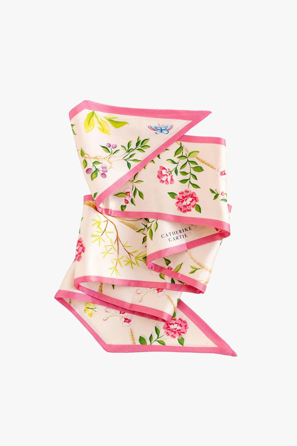 Amalfi Silk Ribbon Scarf