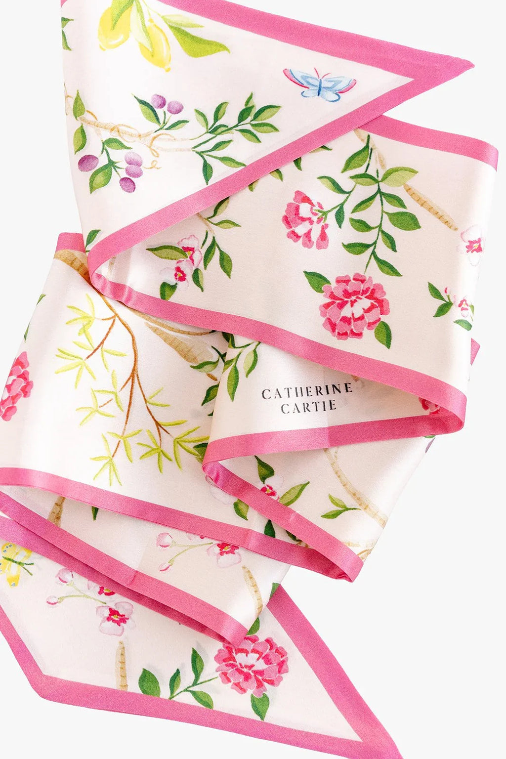 Amalfi Silk Ribbon Scarf