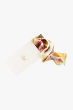 Bright Butterfly Silk Ribbon Scarf