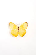 Yellow Butterfly Acrylic Art Block Large