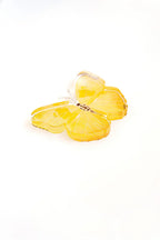Yellow Butterfly Acrylic Art Block Large