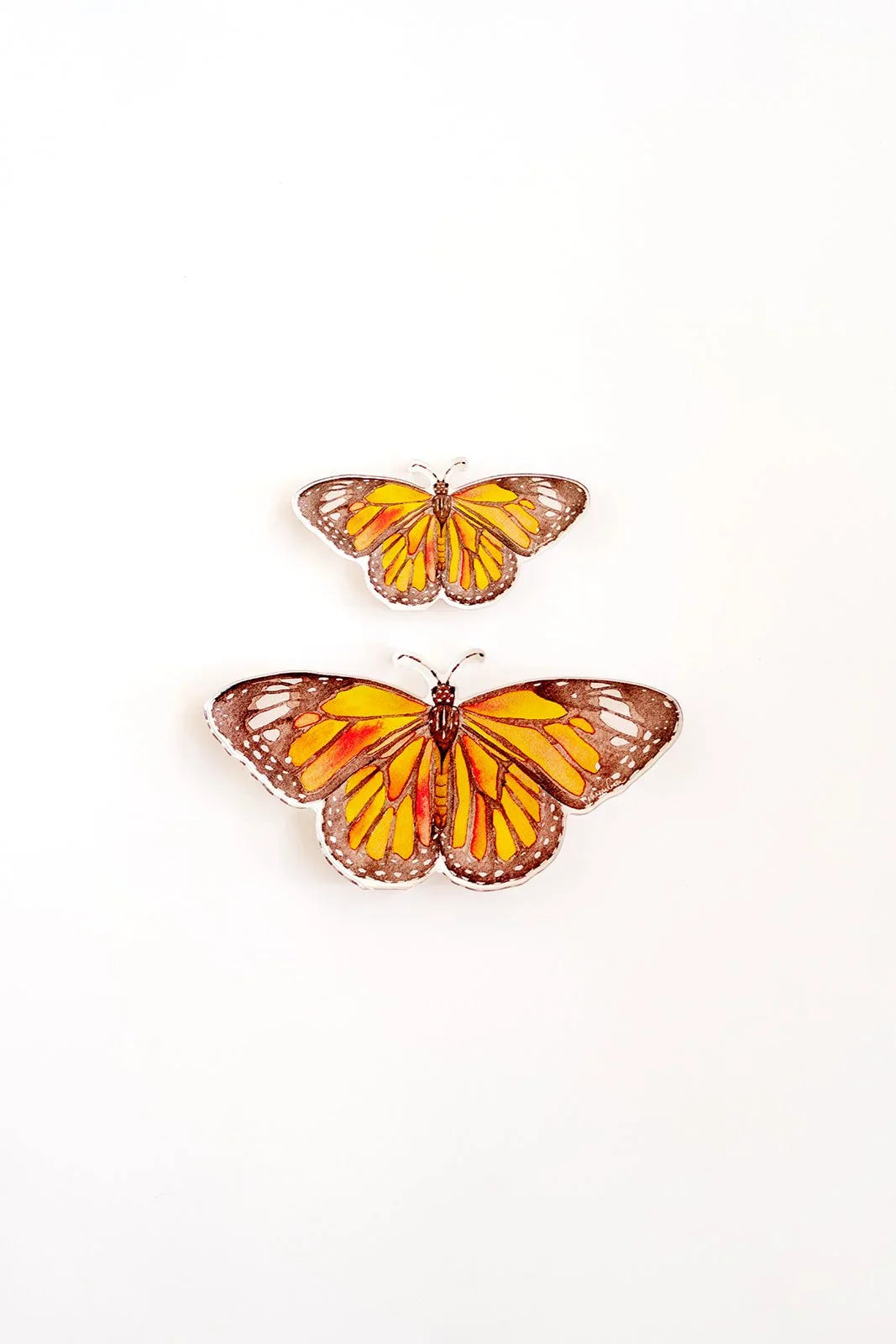 Monarch Butterfly Acrylic Art Block Small