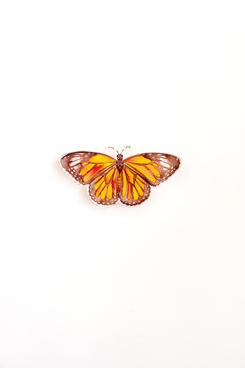 Monarch Butterfly Acrylic Art Block Small