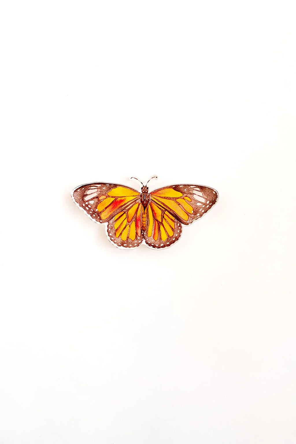 Monarch Butterfly Acrylic Art Block Large