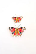 Peacock Butterfly Acrylic Art Block Small