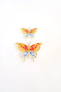 Sunset Butterfly Acrylic Art Block Small
