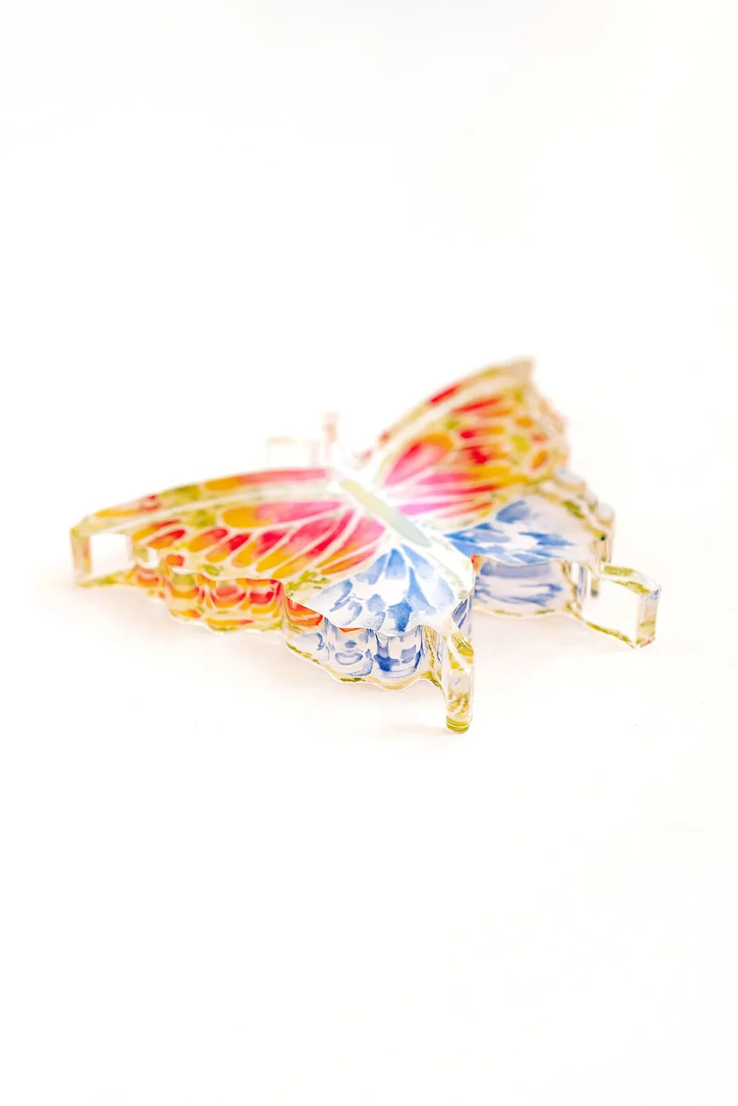 Sunset Butterfly Acrylic Art Block Large