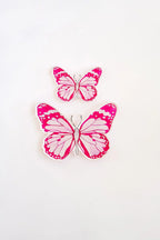 Pink Butterfly Acrylic Art Block Small