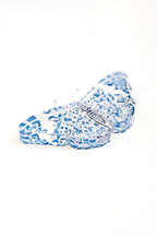Blue Chinoiserie Butterfly Acrylic Art Block Small