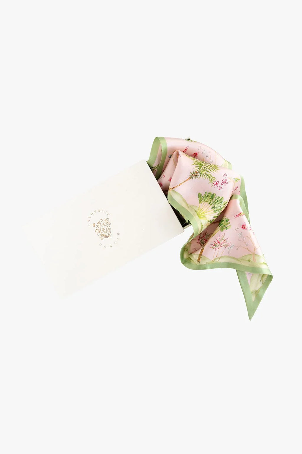 Palm Beach Silk Ribbon Scarf