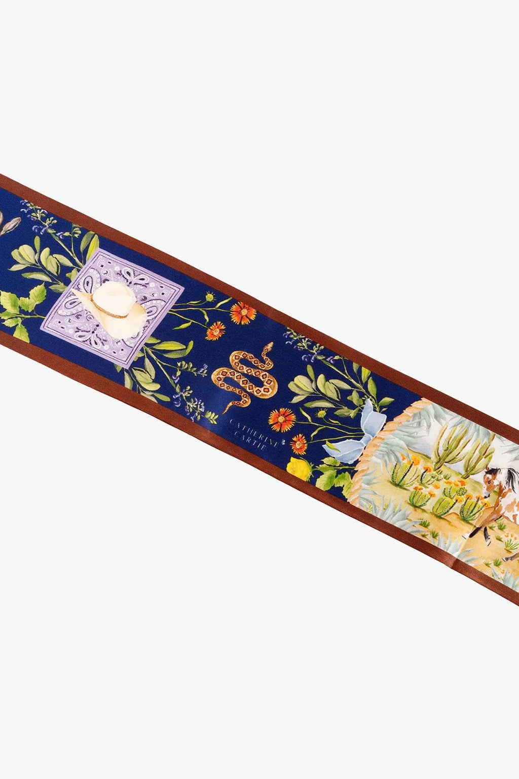 Ranch Life Silk Ribbon Scarf