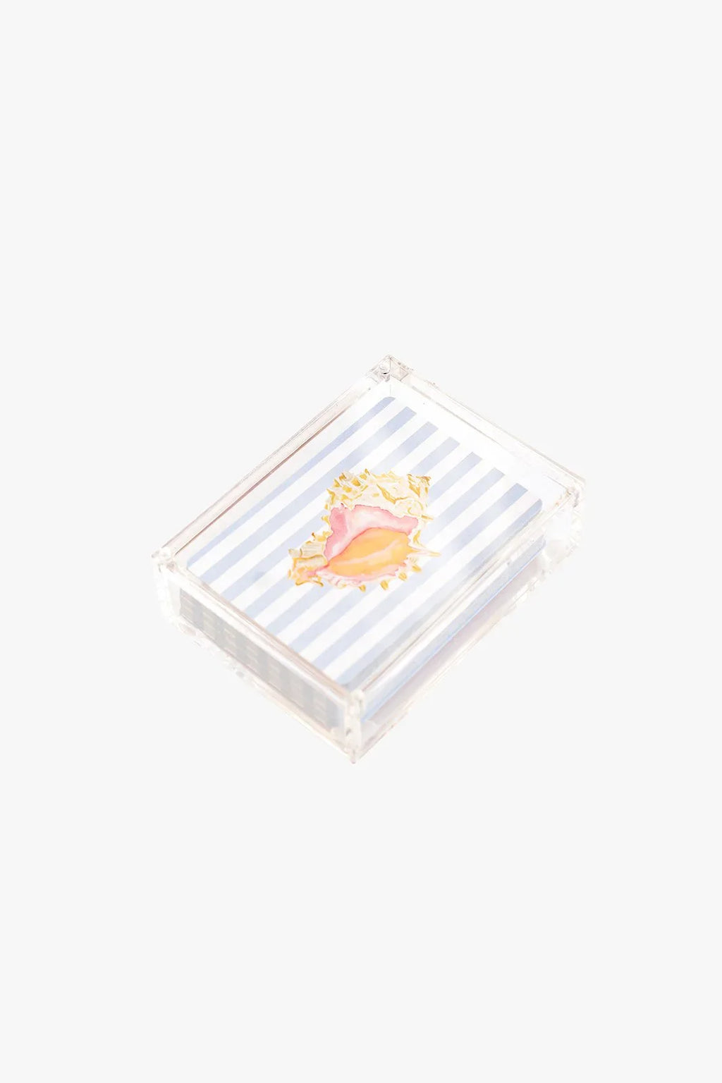 Seashell Playing Cards with Acrylic Box