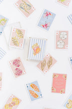 Seashell Playing Cards with Acrylic Box