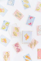 Seashell Playing Cards with Acrylic Box