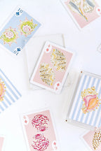 Seashell Playing Cards with Acrylic Box