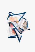 Seashell Silk Ribbon Scarf