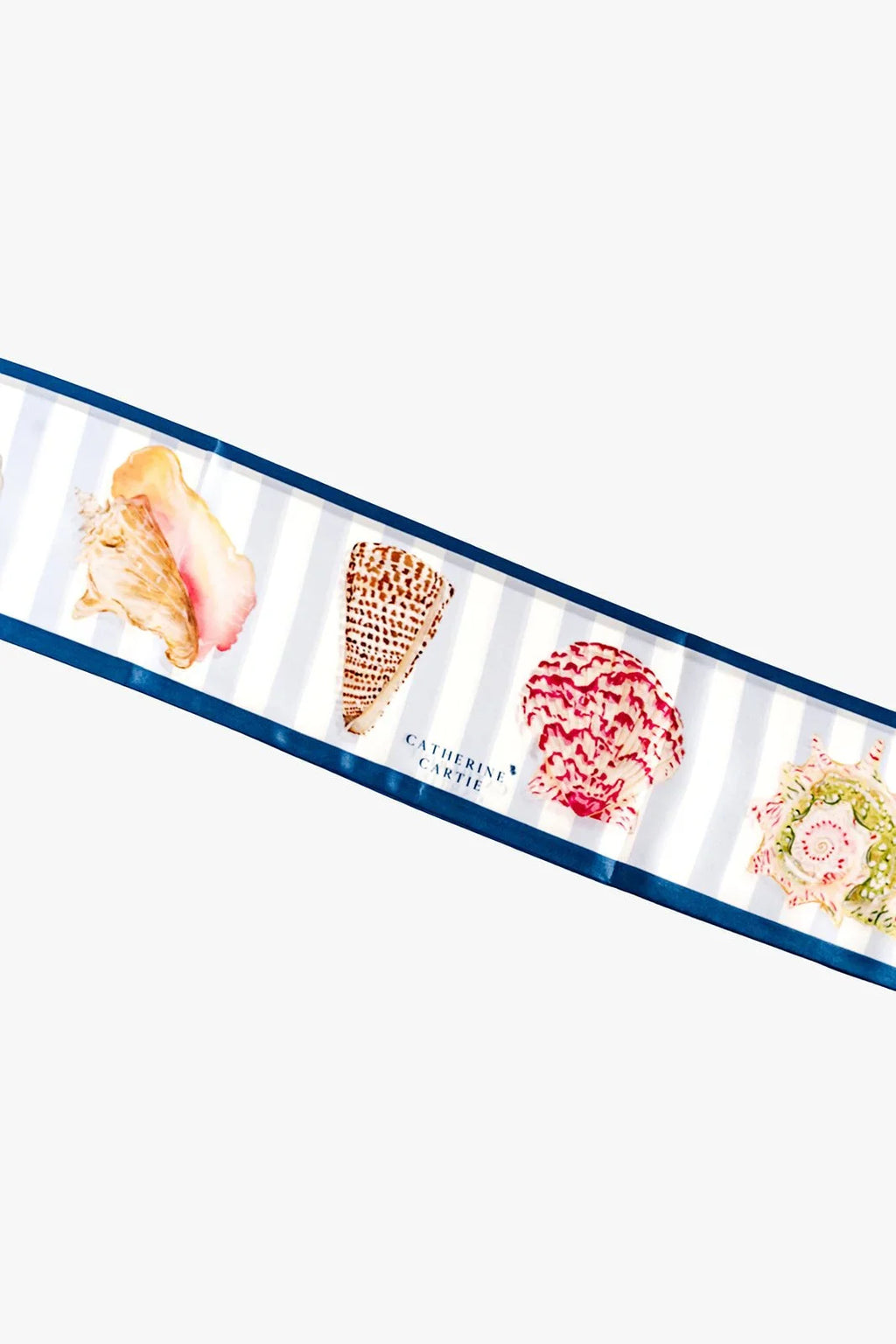 Seashell Silk Ribbon Scarf