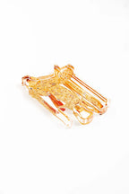 Western Saddle Acrylic Art Block