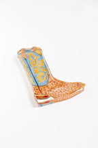 Blue Boot Acrylic Art Block