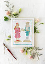 Pastel Nutcracker Art Prints 8x10