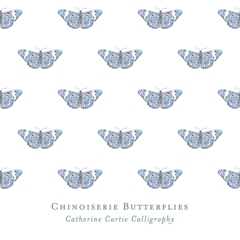 Gift Wrap - Chinoiserie Butterfly