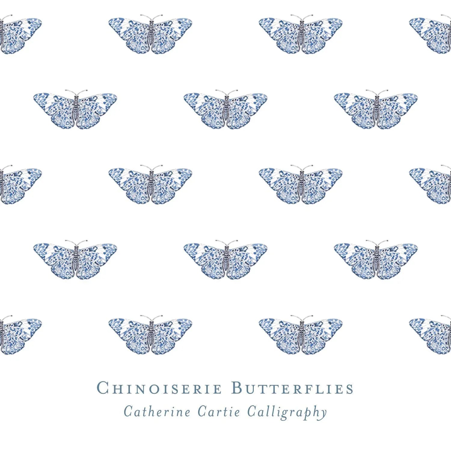Gift Wrap - Chinoiserie Butterfly