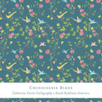 Gift Wrap - Chinoiserie Birds