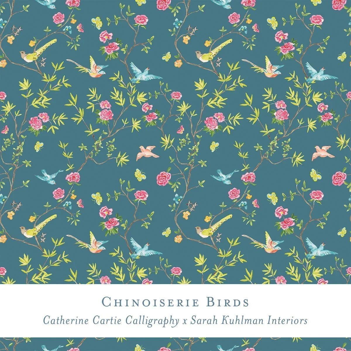 Gift Wrap - Chinoiserie Birds