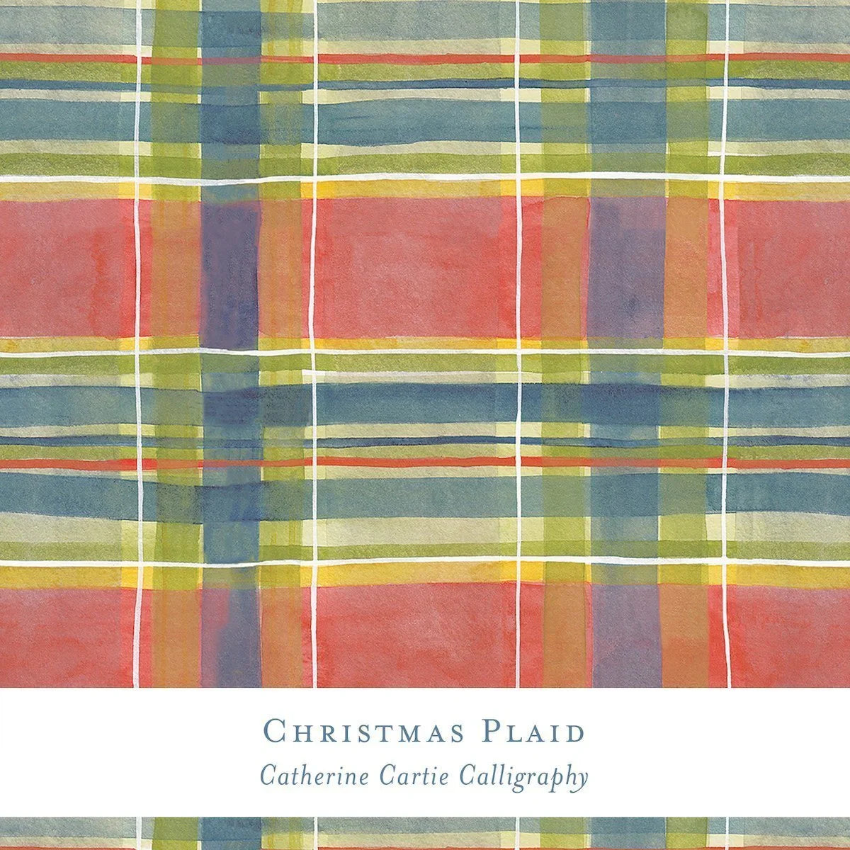 Gift Wrap - Christmas Plaid