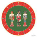 Nutcracker Melamine Plate Set of Four
