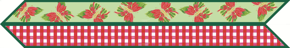 Christmas Silk Ribbon Scarf