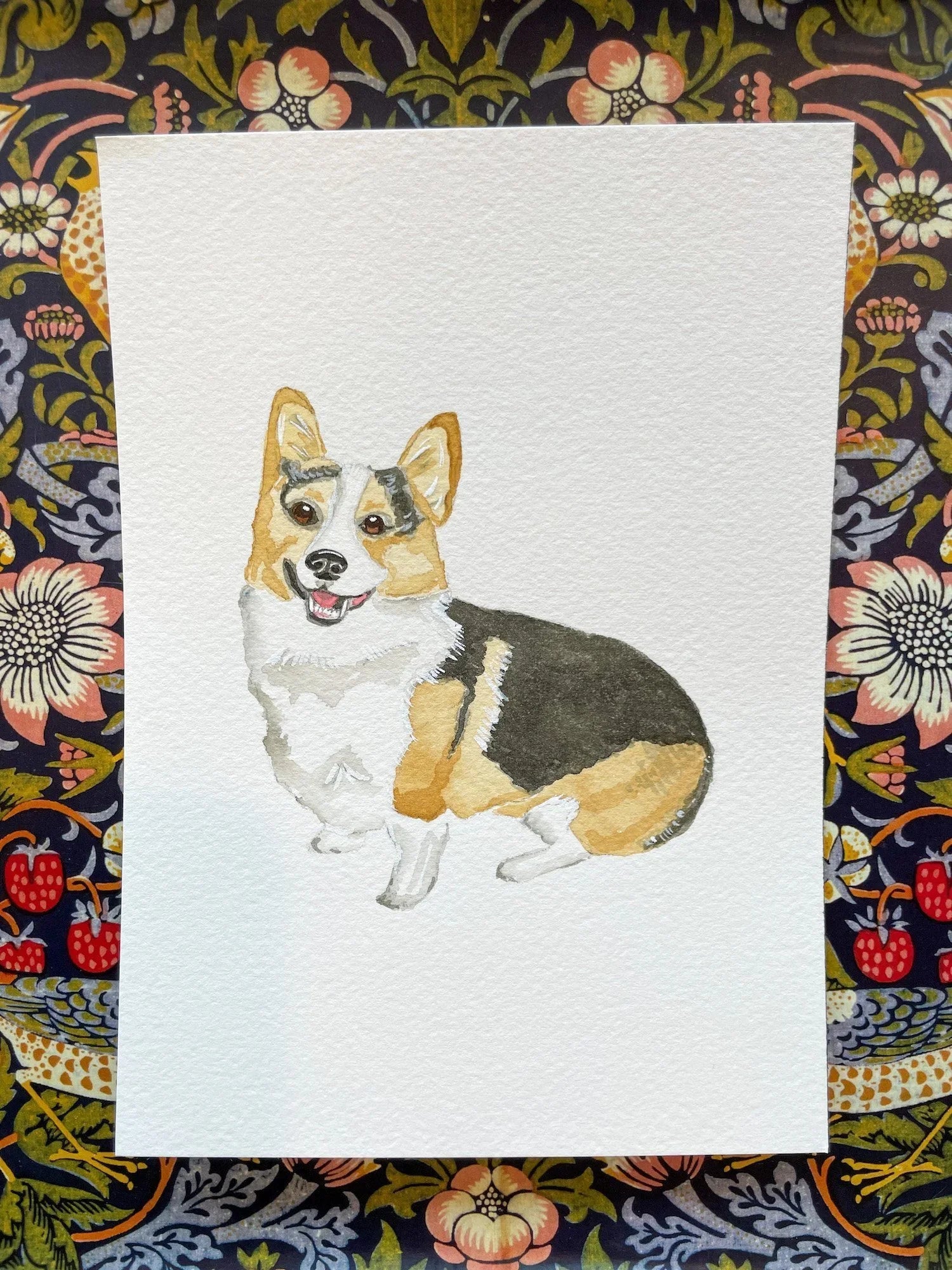 Corgi #1 Original Painting 8x10
