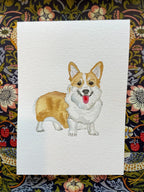 Corgi #2 Original Painting 8x10