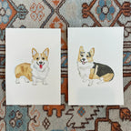 Corgi #1 Original Painting 8x10