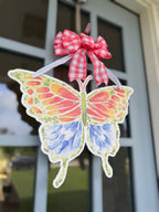 FPE x Catherine Cartie Sunset Butterfly Door Hanger